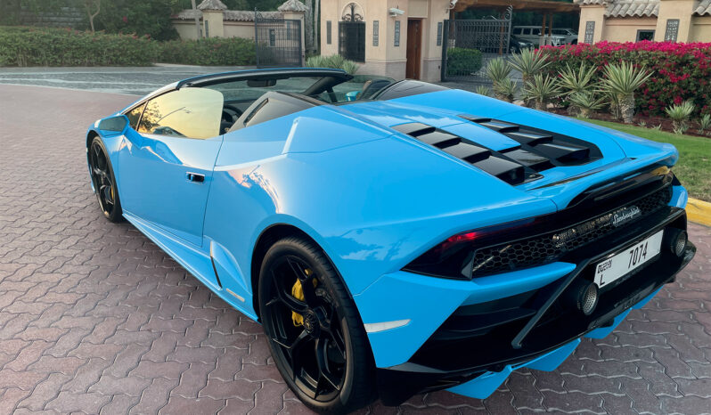 
Lamborghini Huracan Evo Spyder full									