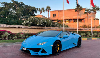 Lamborghini Huracan Evo Spyder For Rent In Dubai