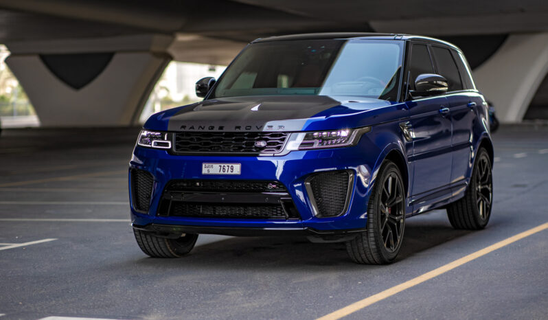 Range Rover Sport SVR For Rent In Dubai